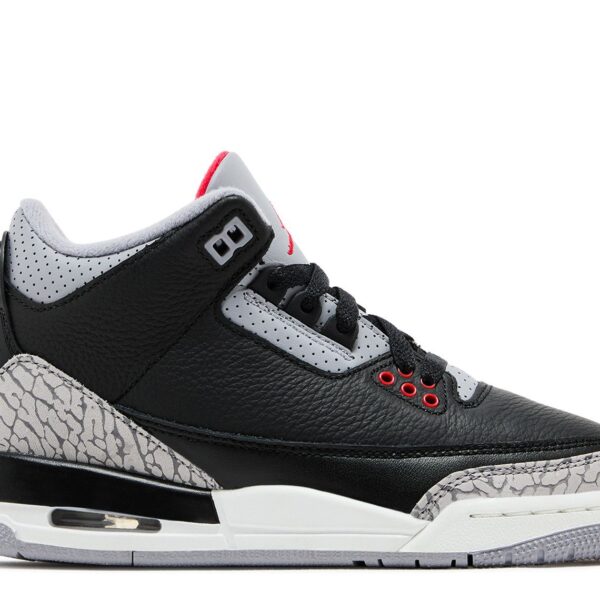 Jordan 3 Retro OG GS 'Black Cement' 2024