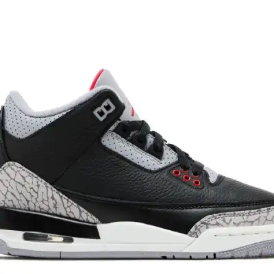 Jordan 3 Retro OG GS 'Black Cement' 2024