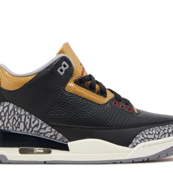 Wmns Jordan 3 Retro 'Black Gold'