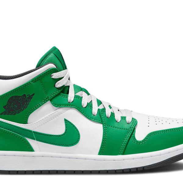 Jordan 1 Mid 'Lucky Green'