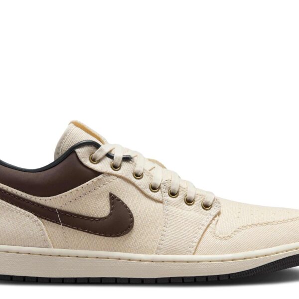 Jordan 1 Low Premium 'Ivory Baroque Brown'