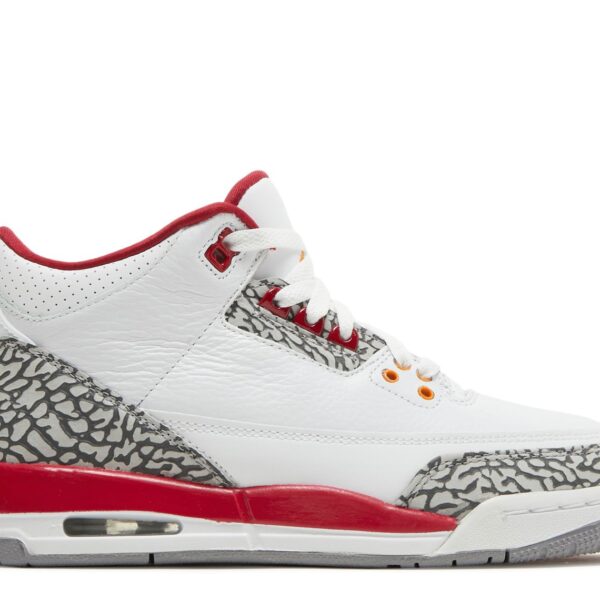 Jordan 3 Retro GS 'Cardinal Red'
