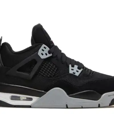 Jordan 4 Retro SE GS 'Black Canvas'
