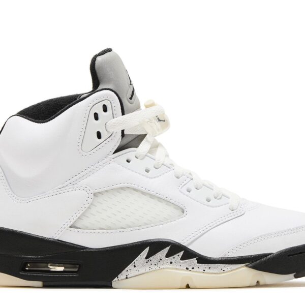 Jordan 5 Retro 'White Black'