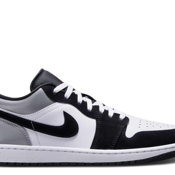 Jordan 1 Low SE 'White Black Matte Silver'