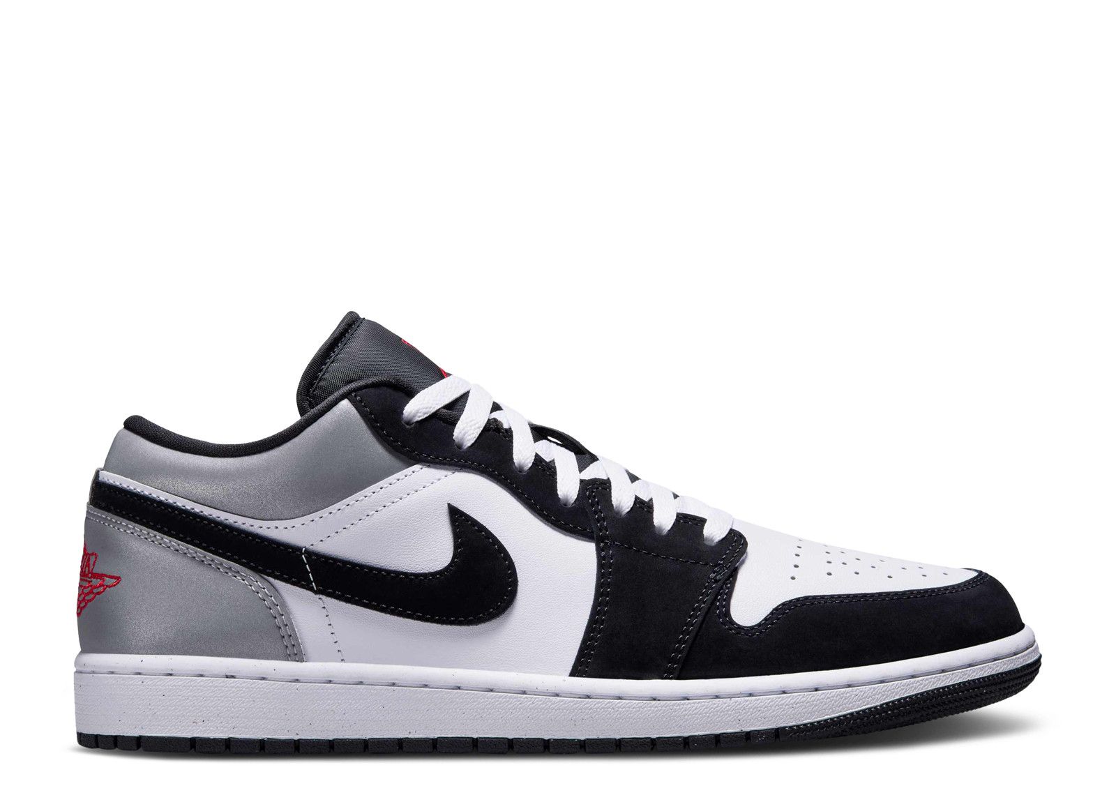 Jordan 1 Low SE 'White Black Matte Silver'