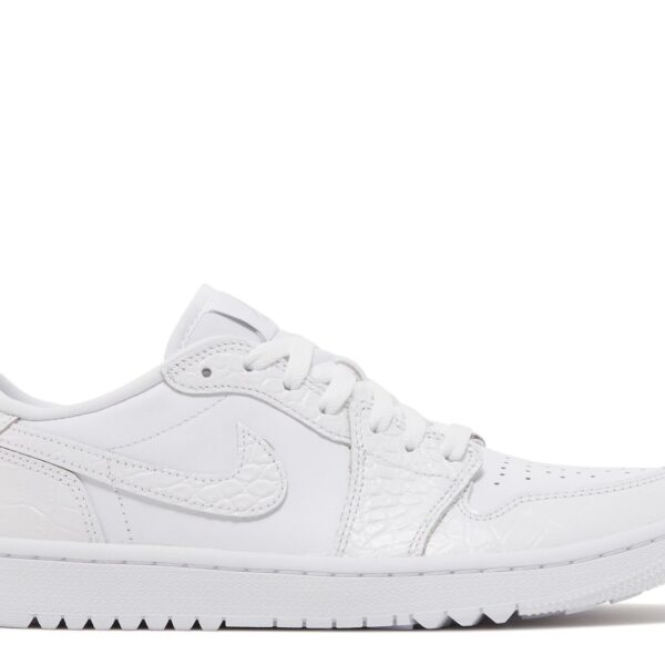 Jordan 1 Low Golf 'White Crocodile'
