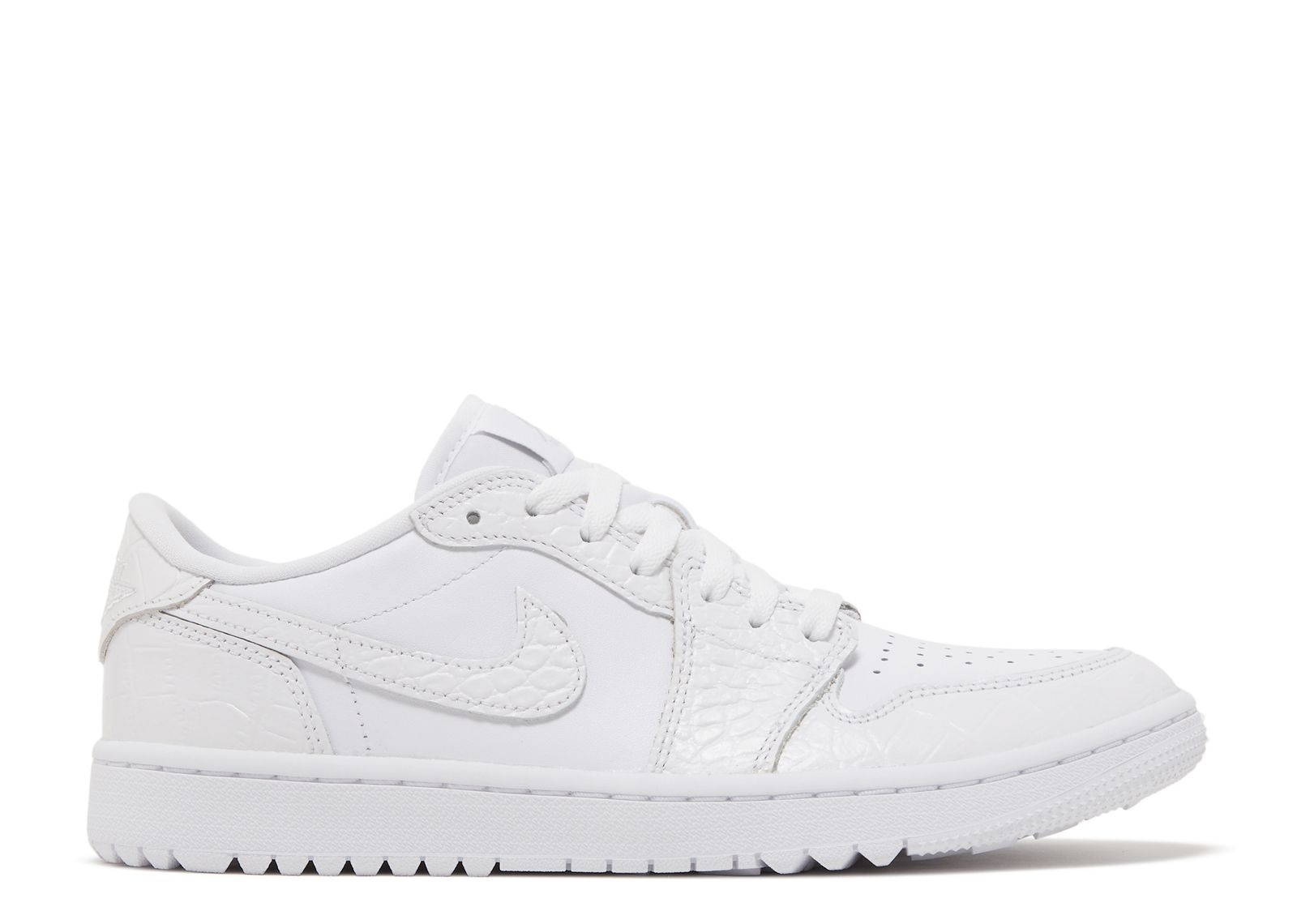 Jordan 1 Low Golf 'White Crocodile'