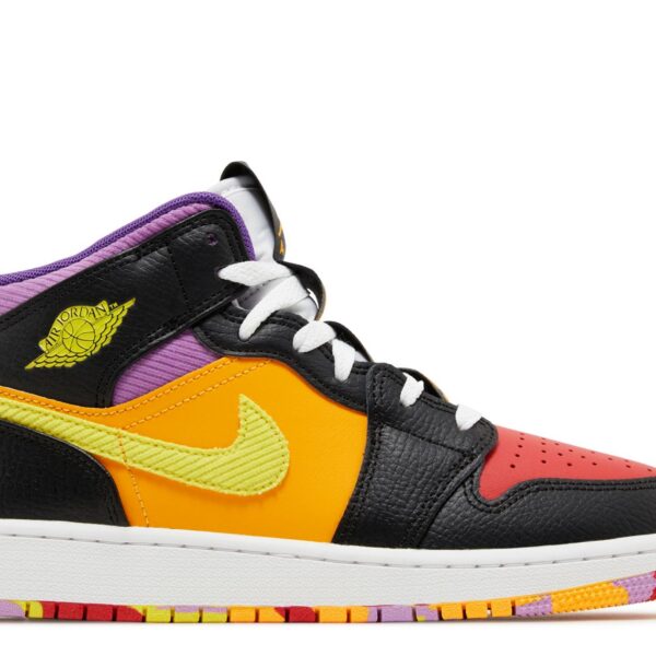 Jordan 1 Mid SS GS 'Championships'