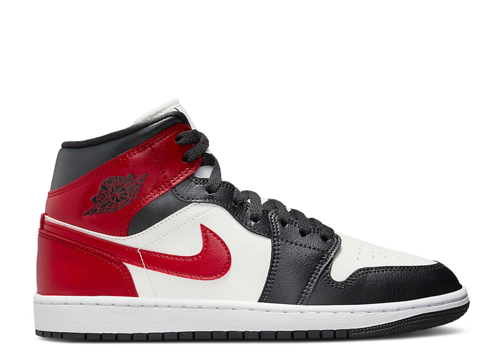 Wmns Jordan 1 Mid 'Black Toe'