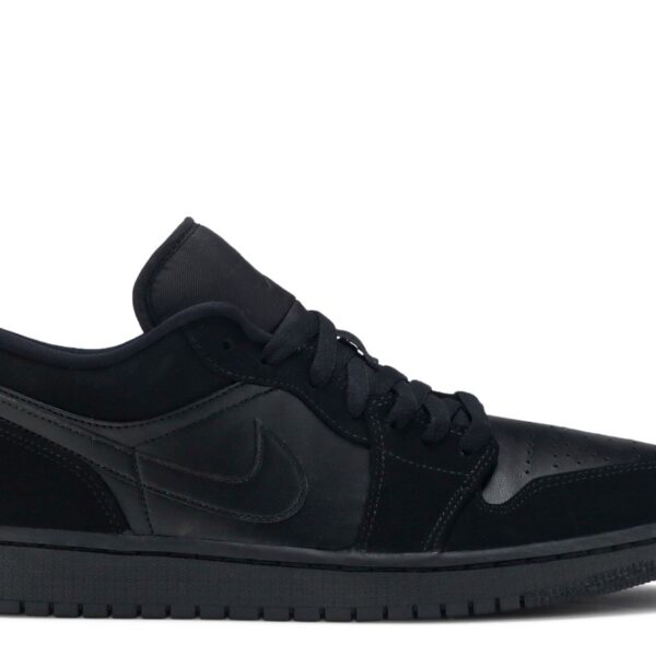 Jordan 1 Retro Low 'Triple Black'
