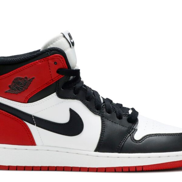Jordan 1 Retro High OG GS 'Black Toe' 2013