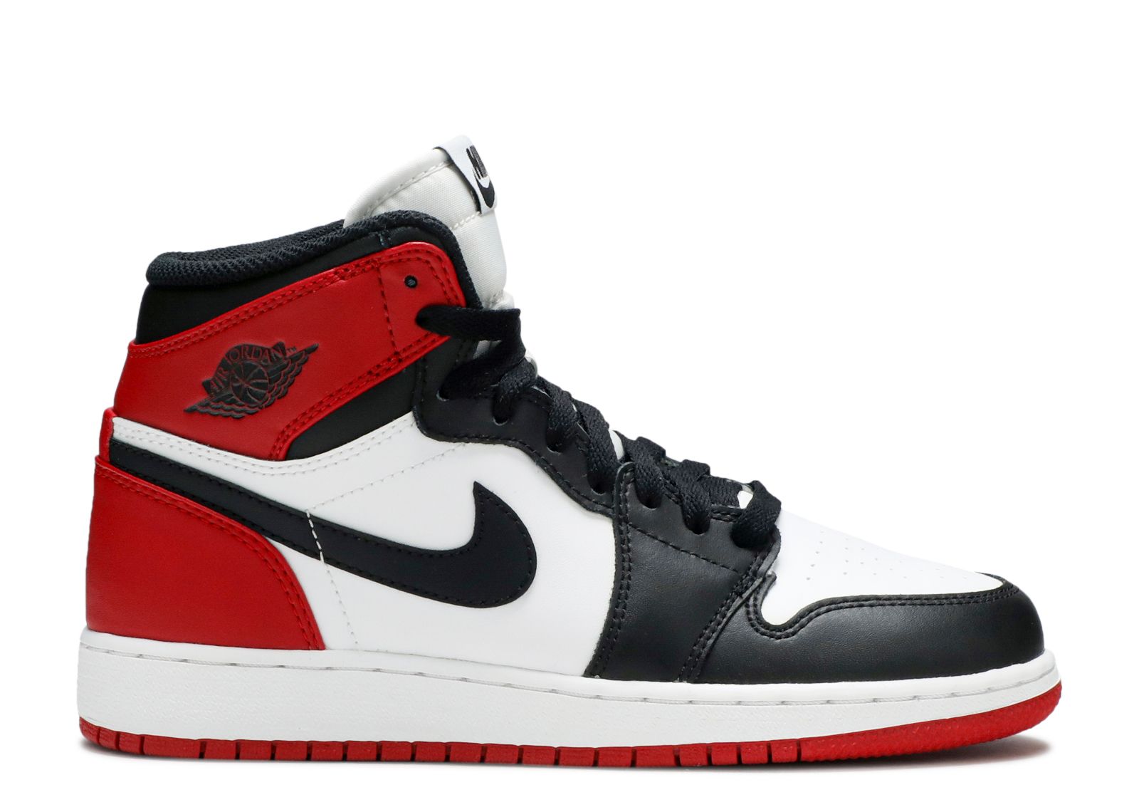 Jordan 1 Retro High OG GS 'Black Toe' 2013