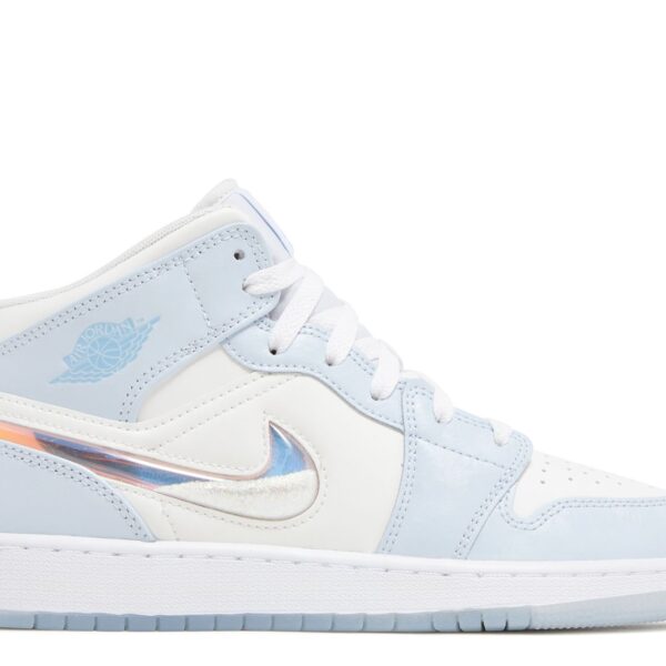 Jordan 1 Mid SE GS 'Glitter Swoosh'