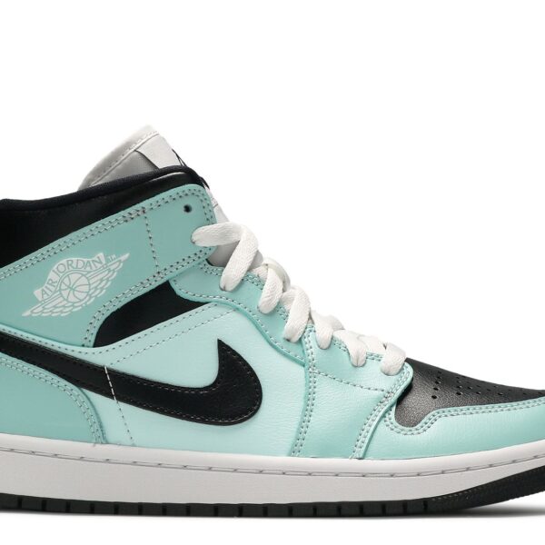 Wmns Jordan 1 Mid 'Aqua Black'