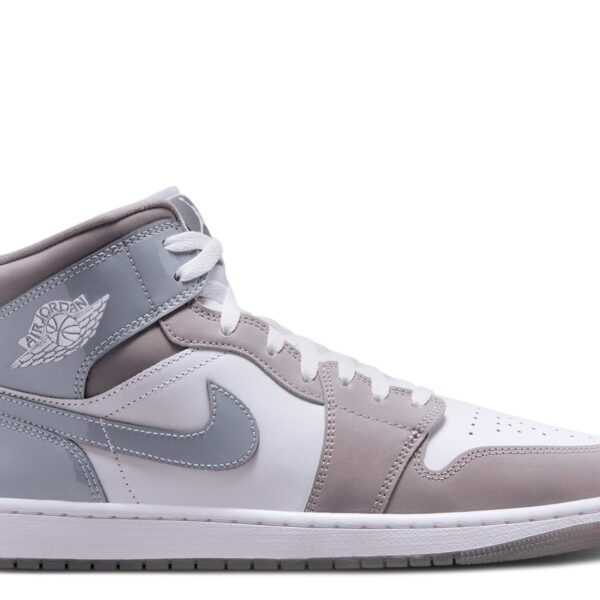 Jordan 1 Mid SE 'Patent Cool Grey'