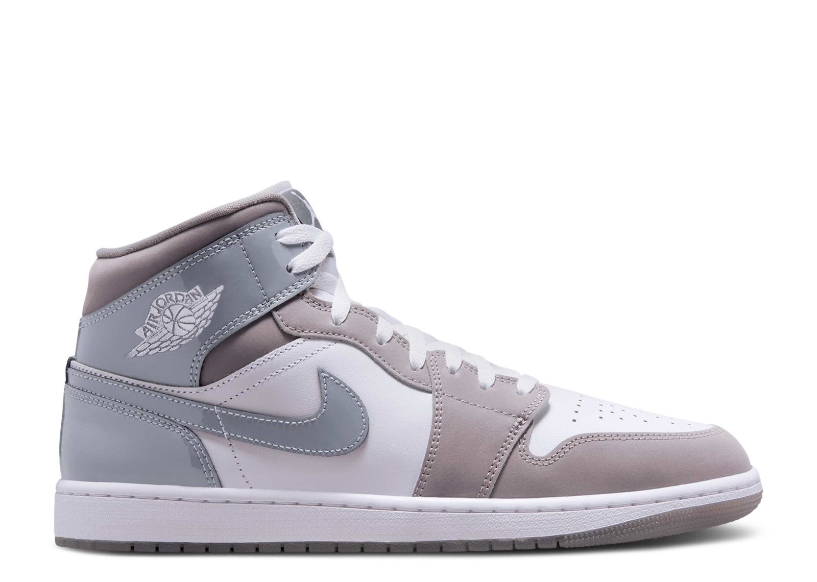Jordan 1 Mid SE 'Patent Cool Grey'