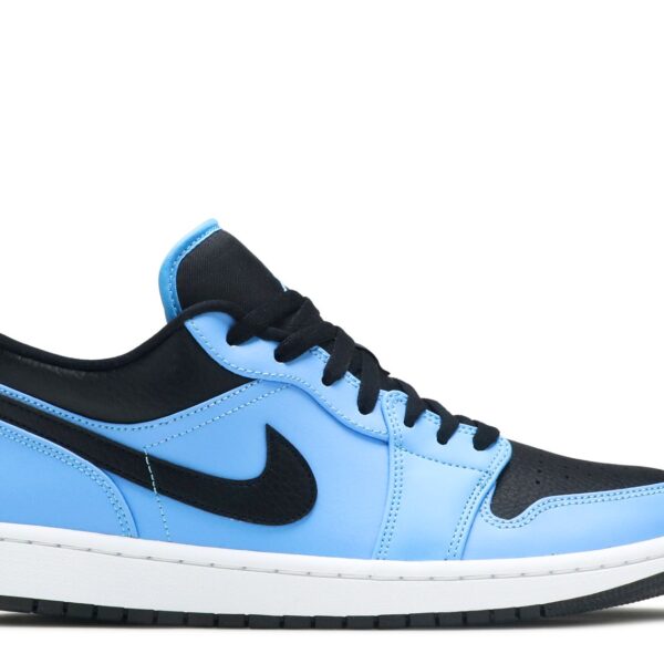 Jordan 1 Low 'University Blue Black'