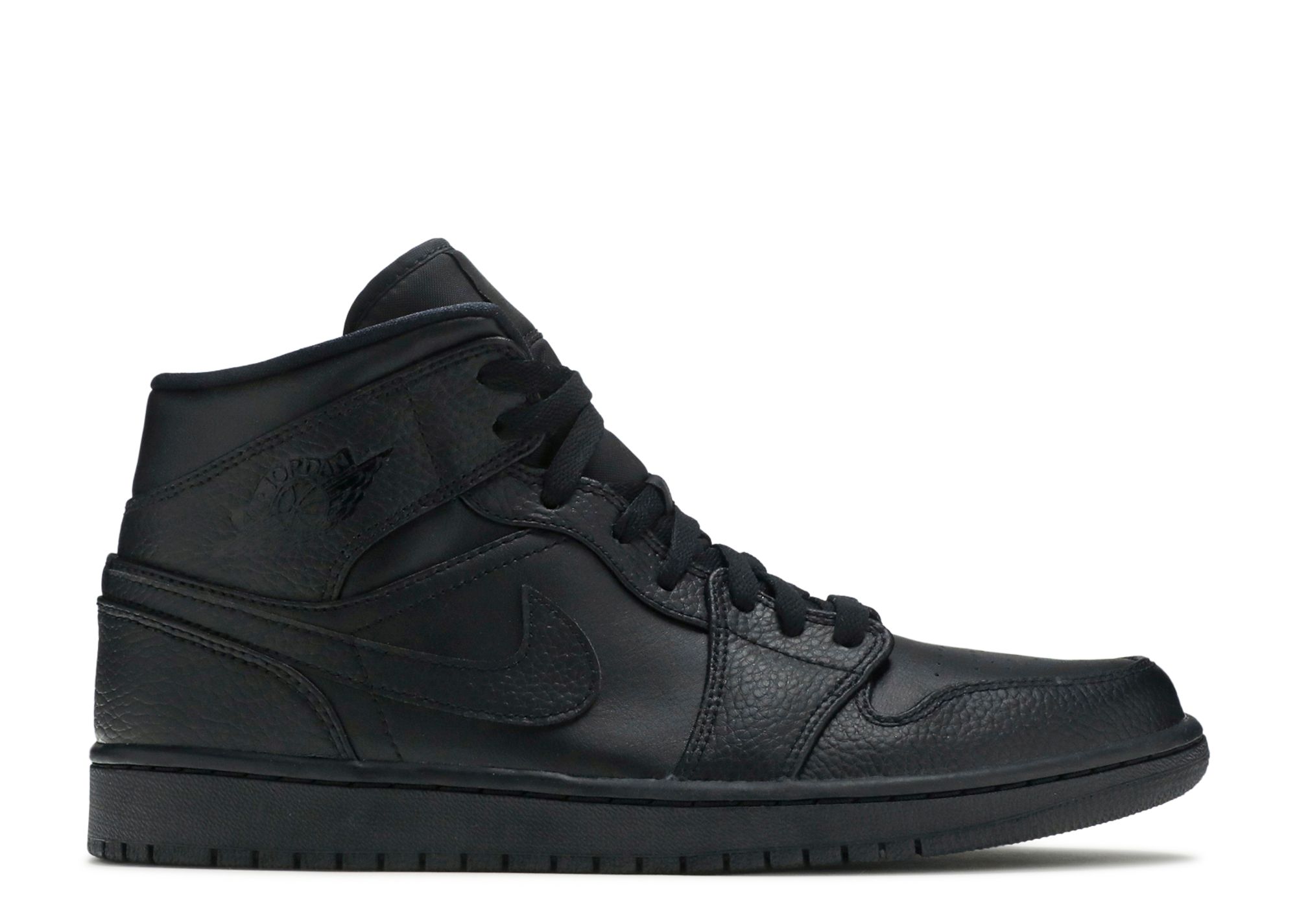 Jordan 1 Mid 'Triple Black' 2020