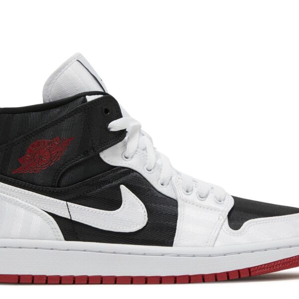 Wmns Jordan 1 Mid SE Utility 'White Black Gym Red'