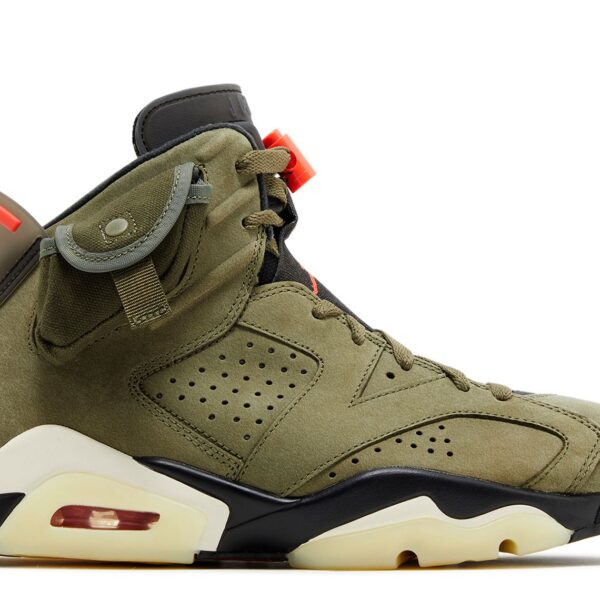 Travis Scott x Jordan 6 Retro 'Olive'