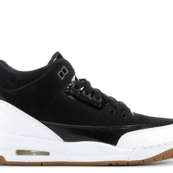Jordan 3 Retro GS 'Black White'