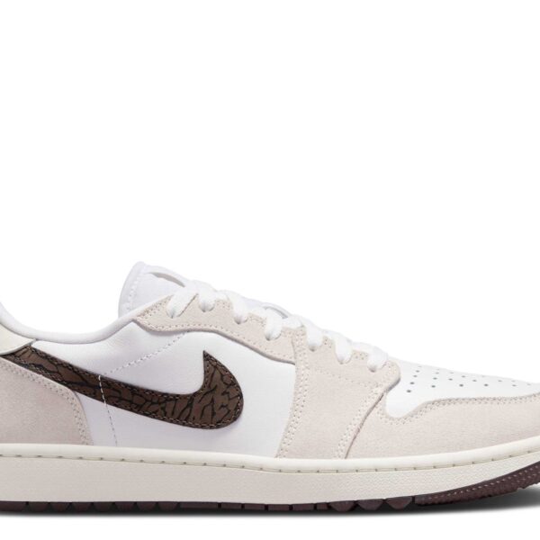 Jordan 1 Low Golf 'Light Orewood Elephant'