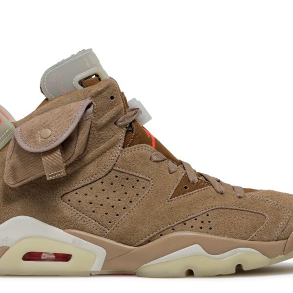 Travis Scott x Jordan 6 Retro 'British Khaki'