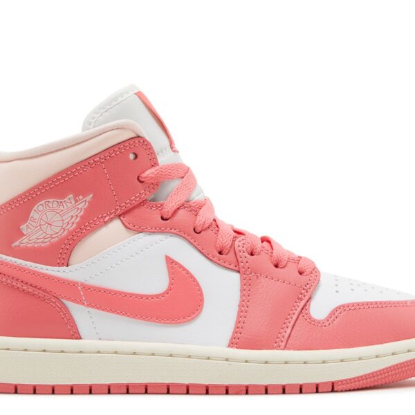 Wmns Jordan 1 Mid 'Strawberries and Cream'