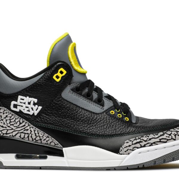 Jordan 3 Retro 'Oregon Pit Crew' Sample