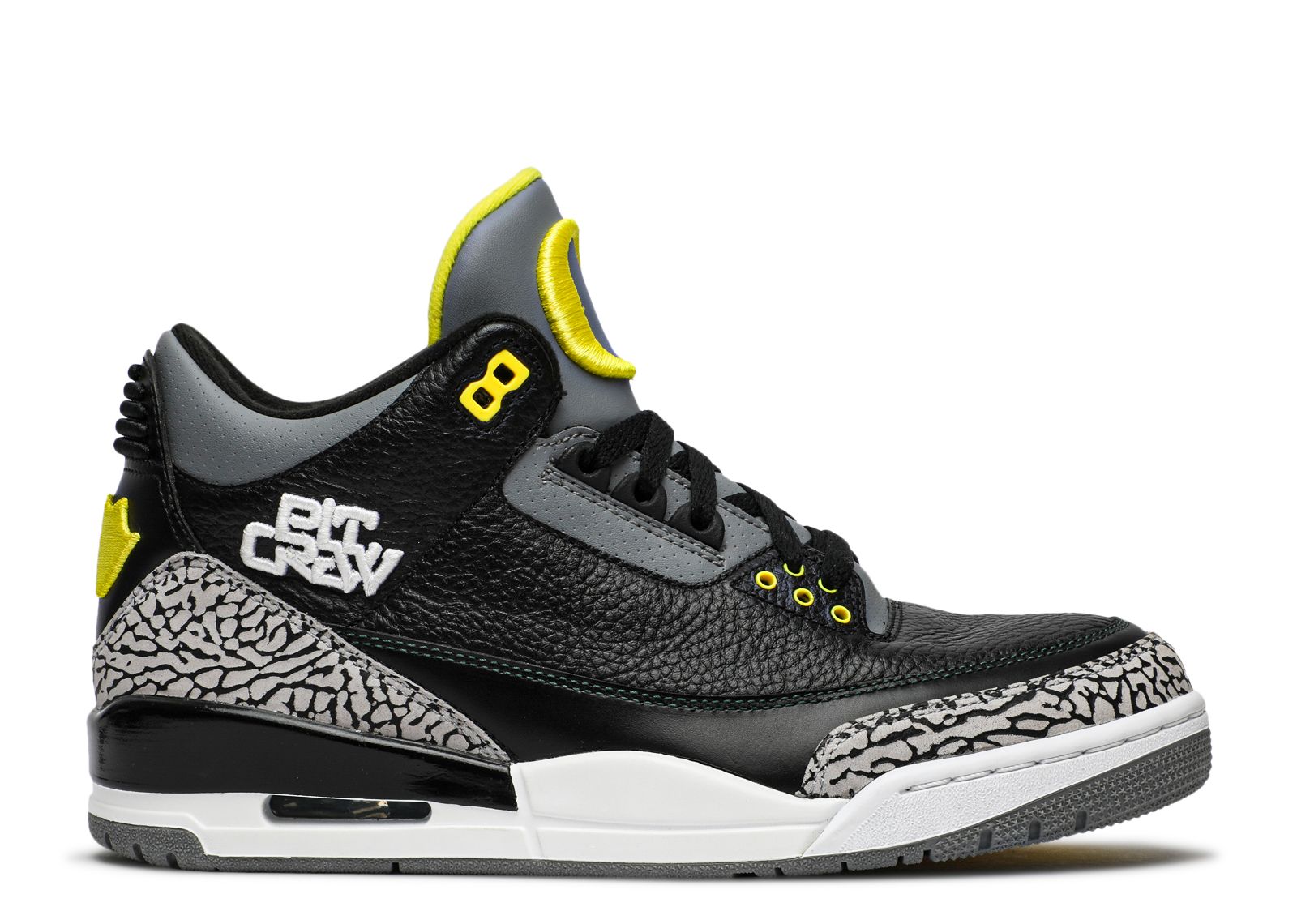Jordan 3 Retro 'Oregon Pit Crew' Sample