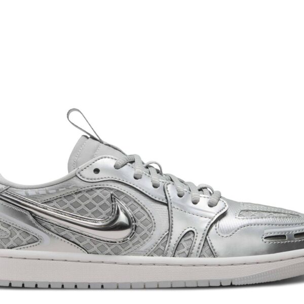 Wmns Jordan 1 Low Method of Make V3 'Metallic Silver'
