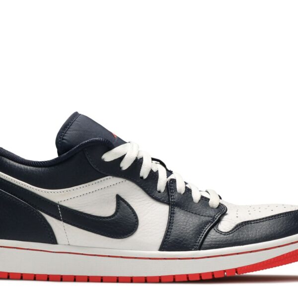 Jordan 1 Retro Low 'Obsidian Ember'