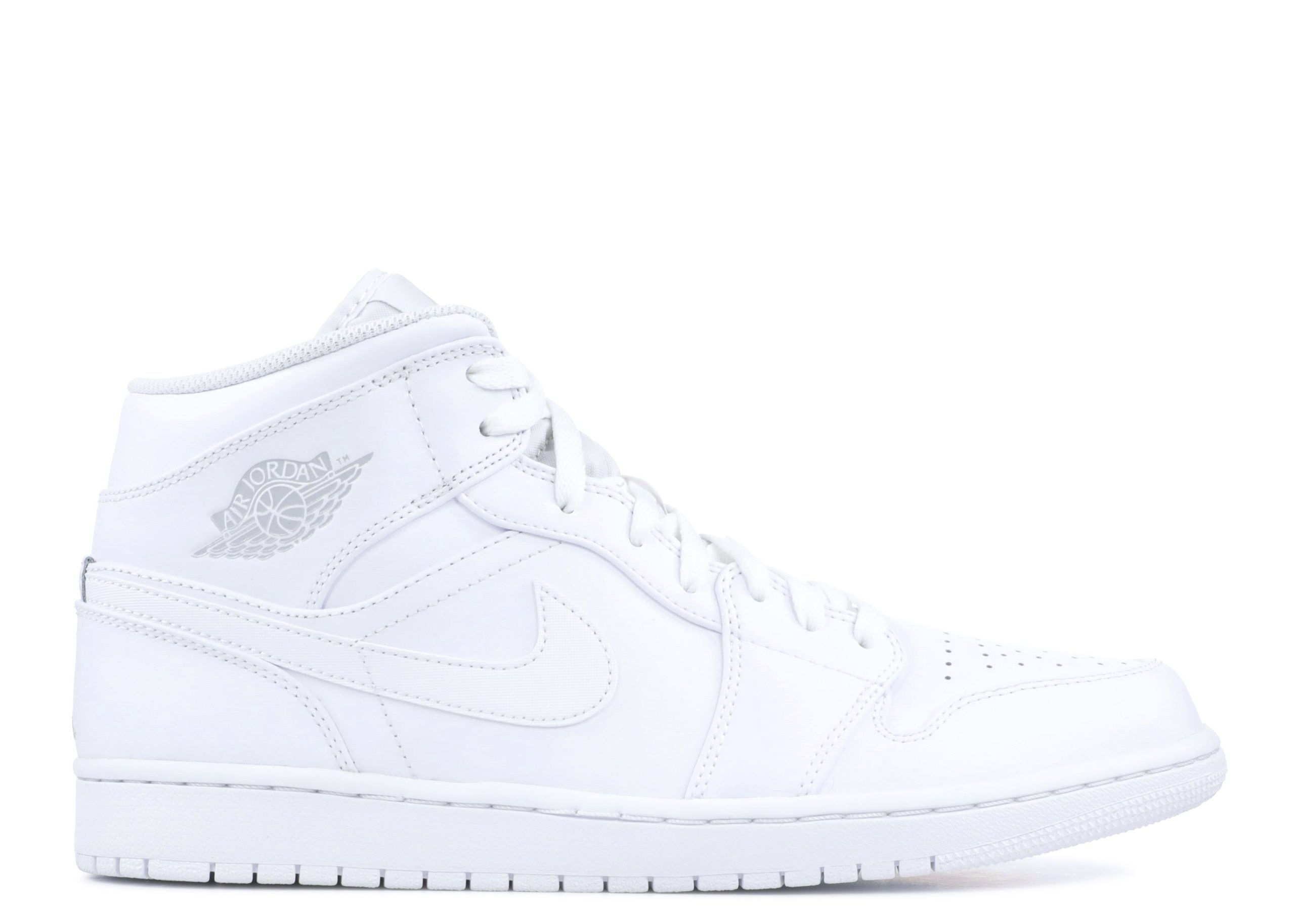 Jordan 1 Retro Mid 'White Pure Platinum'