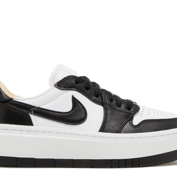 Wmns Jordan 1 Elevate Low 'Black White'