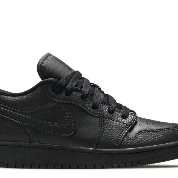 Jordan 1 Low GS 'Triple Black' 2020