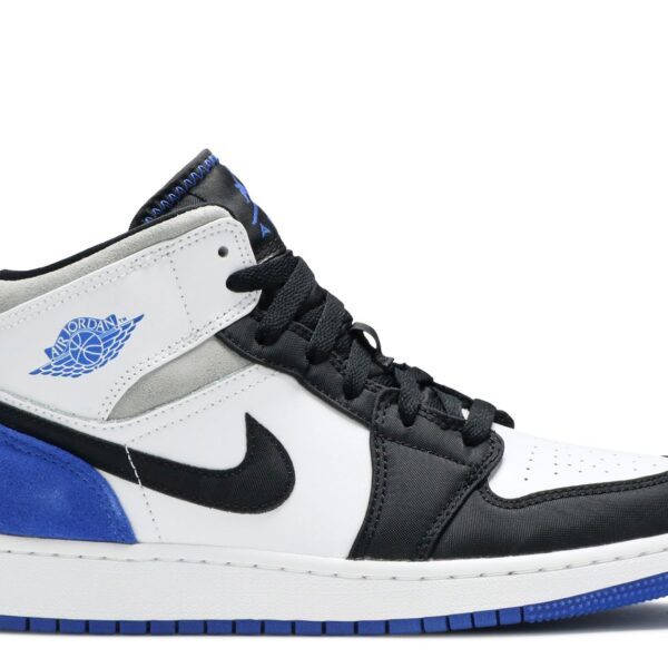 Jordan 1 Mid SE GS 'Royal Black Toe'