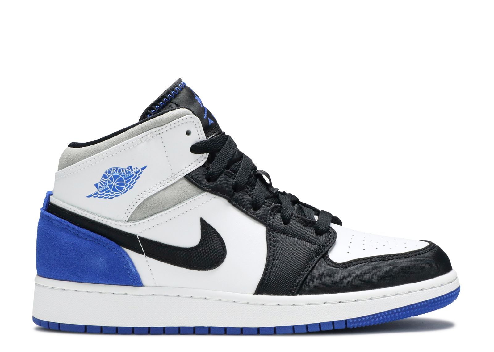 Jordan 1 Mid SE GS 'Royal Black Toe'