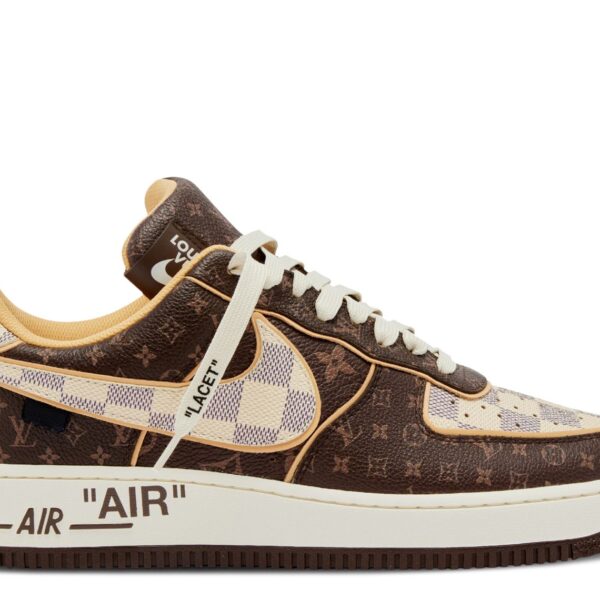 Louis Vuitton x Air Force 1 Low 'Monogram Damier' Pilot Case