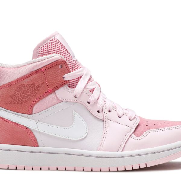 Wmns Jordan 1 Mid 'Digital Pink'