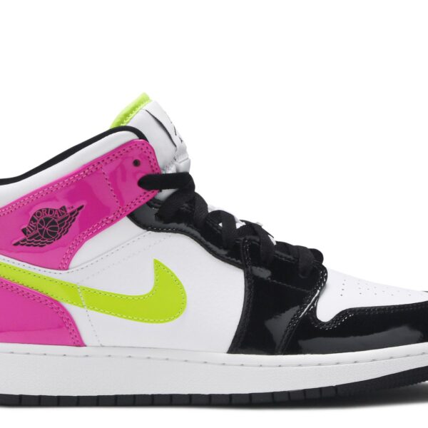 Jordan 1 Mid SE GS 'Cyber Active Fuchsia'