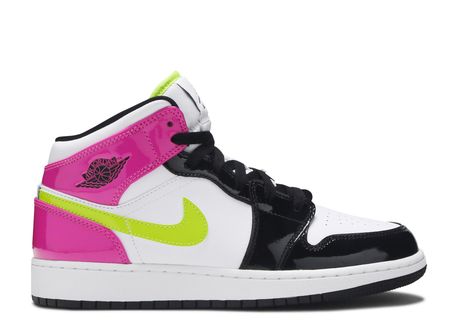 Jordan 1 Mid SE GS 'Cyber Active Fuchsia'
