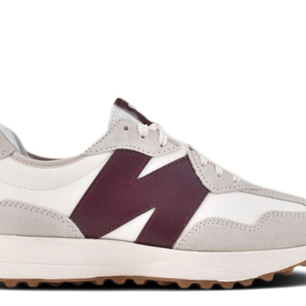 New Balance Wmns 327 'White Dark Red'