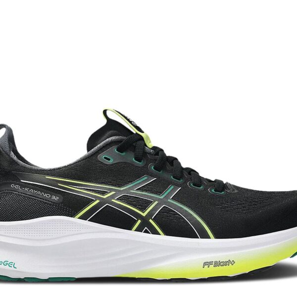 Gel Kayano 32 'Black Jasper Green'
