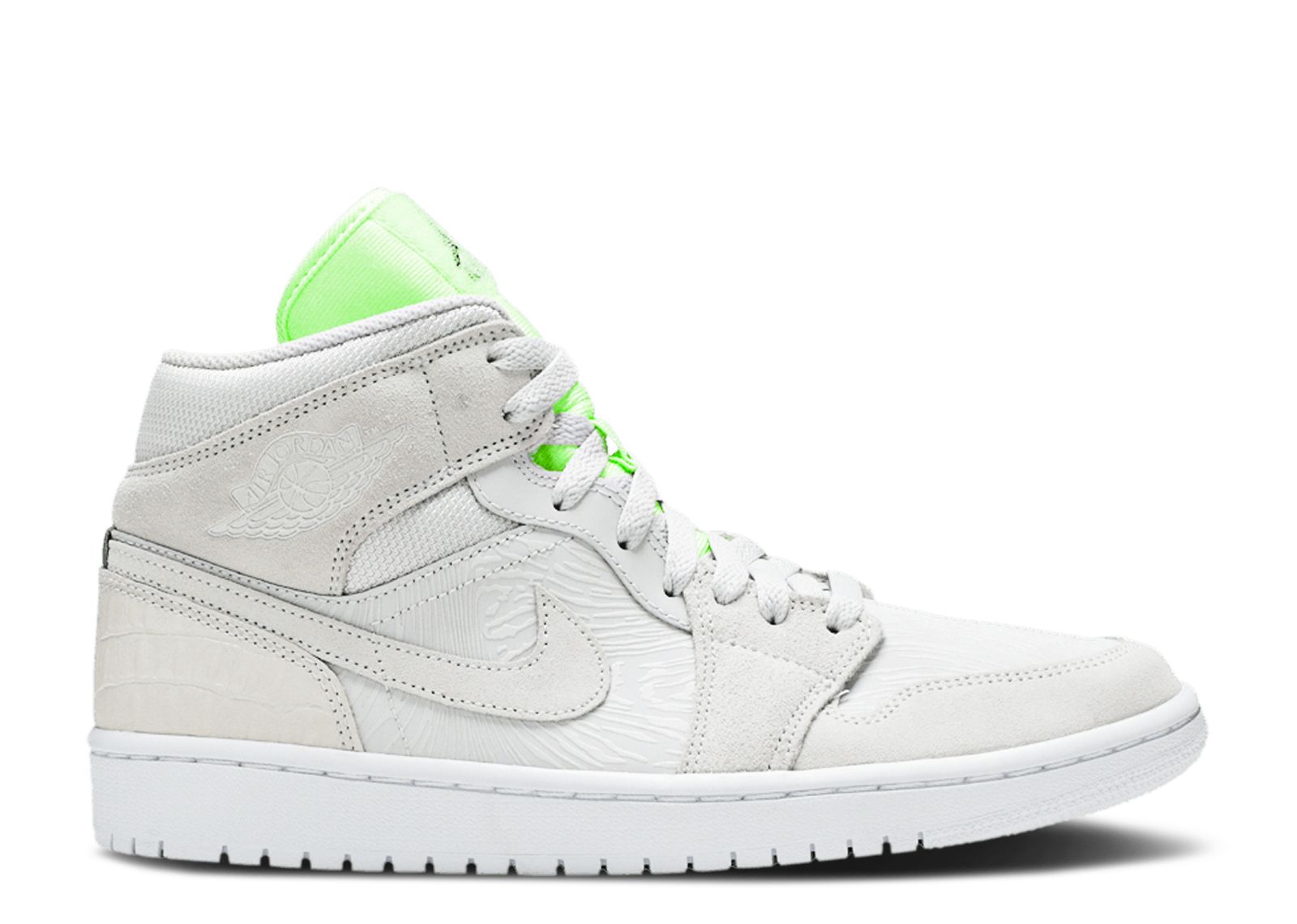 Wmns Jordan 1 Mid 'Ghost Green'