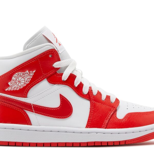 Wmns Jordan 1 Mid 'Habanero Red'