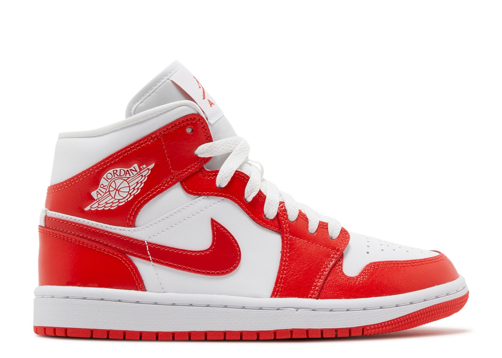 Wmns Jordan 1 Mid 'Habanero Red'