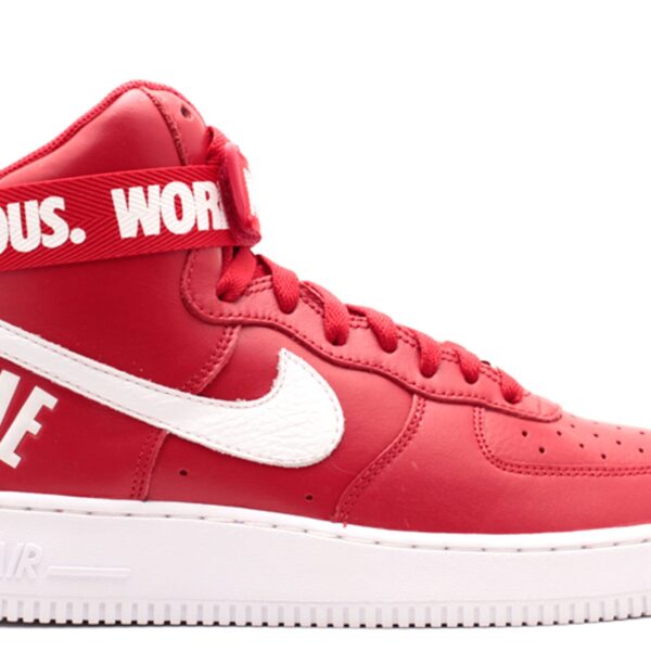 Supreme x Air Force 1 High SP 'Red'