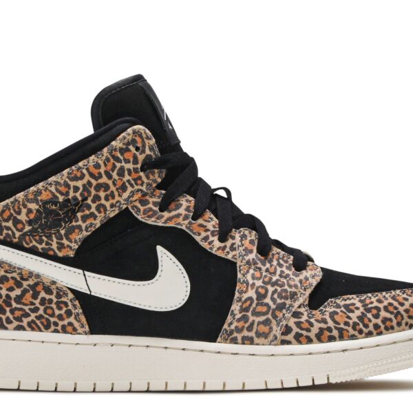 Jordan 1 Mid SE GS 'Leopard'