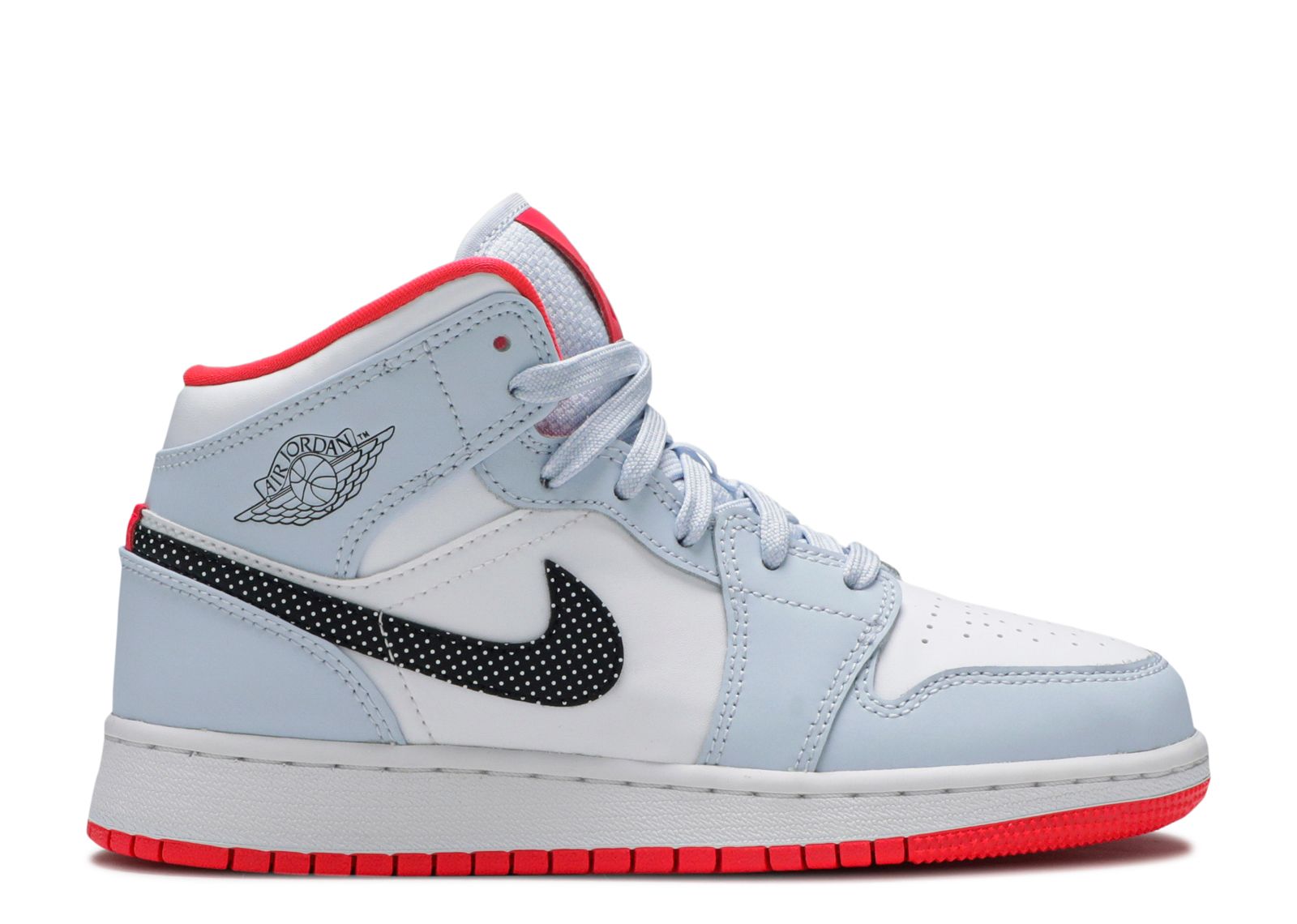 Jordan 1 Mid GS 'Half Blue'